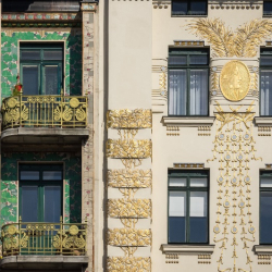 Wien beeindruckt mit moderner Jugendstil Architektur