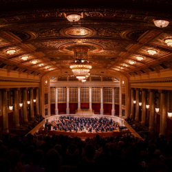 Das Wiener Konzerthaus wartet mit den WIener Symphonikern und dem Neujahrskonzert auf... 