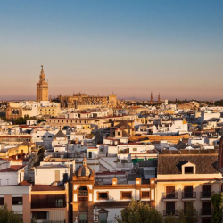 Blick über Sevilla
